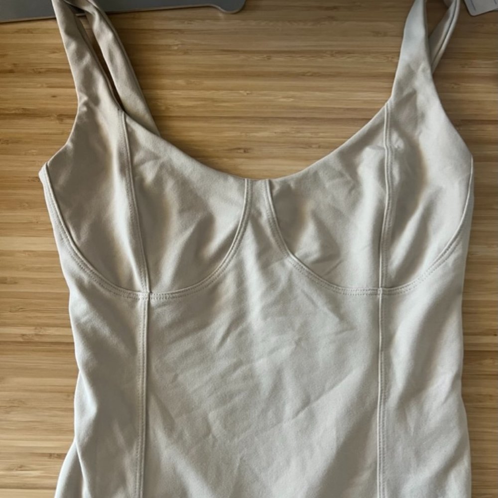 NWOT Abercrombie & Fitch Seamless Fabric Corset Bodysuit S